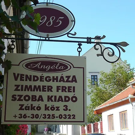 Angéla Vendegház * Tokaj